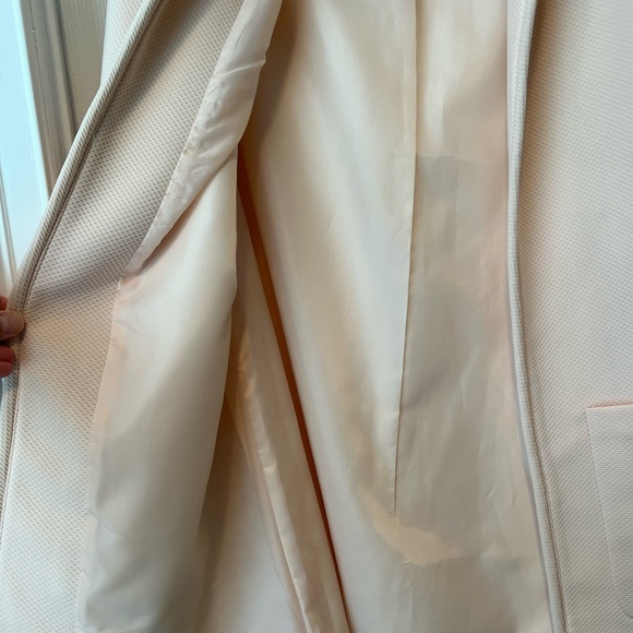 NWT H&M Peach Long Jacket Blazer - Picture 5 of 6